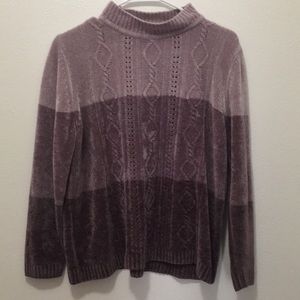 Ultra Comfy Cable-Knit Alfred Dunner Sweater